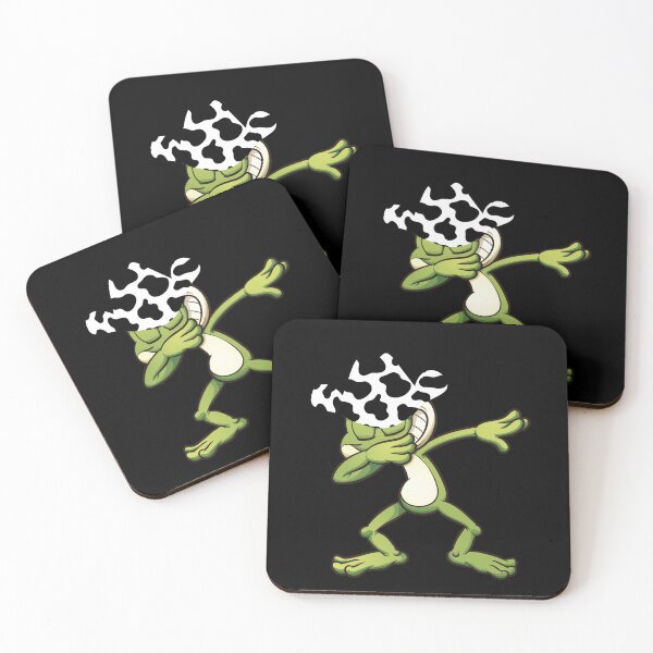 Item preview, frog with cow hat funny frog gift designed and sold by AmalGr.
