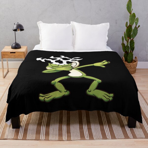 Item preview, frog with cow hat funny frog gift designed and sold by AmalGr.
