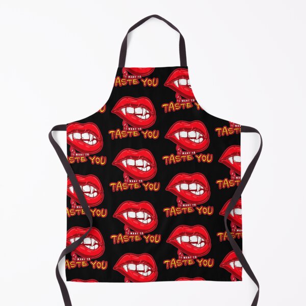 Item preview, Vampire red lips on red background I want to taste you designed and sold by KC-Clothing-Co.