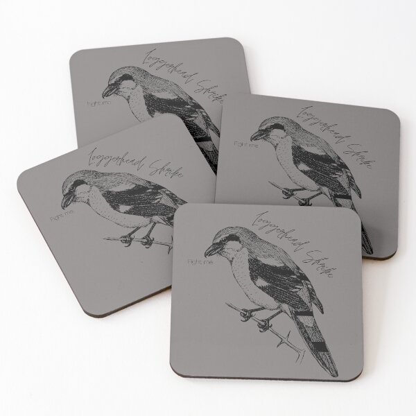 Item preview, Loggerhead Shrike bird designed and sold by TheWaterBirds.