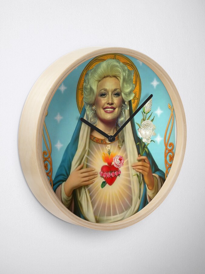 Disover Saint Dolly Parton Clock