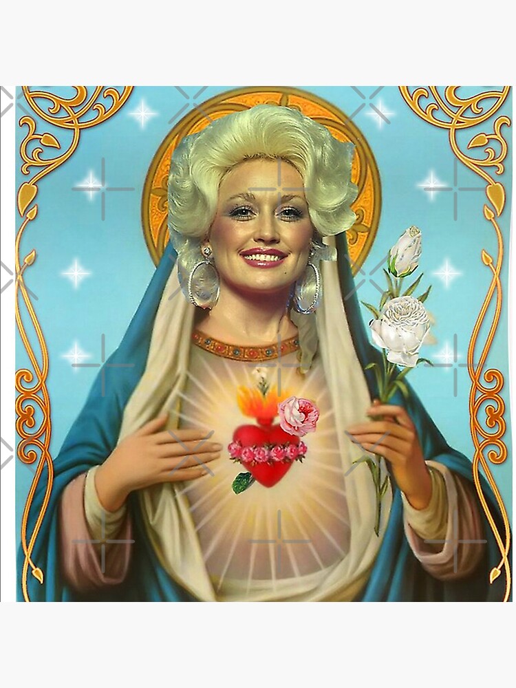 Discover Saint Dolly Parton Clock