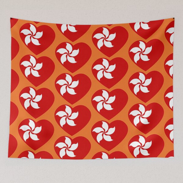 Item preview, Hong Kong independence logo in heart shape designed and sold by siwabudda.
