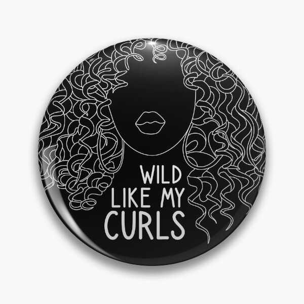 Artikelvorschau, Wild wie meine Locken entworfen und verkauft von theblueofmyeye.