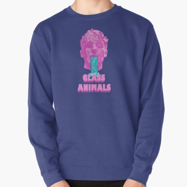 Glass Animals Soda Waterfalls (Head and Logo) Pullover Sweatshirt