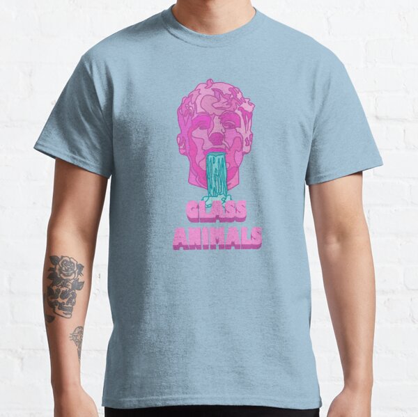 Glass Animals Soda Waterfalls (Head and Logo) Classic T-Shirt