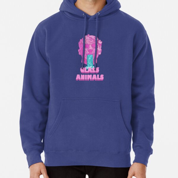 Glass Animals Soda Waterfalls (Head and Logo) Pullover Hoodie