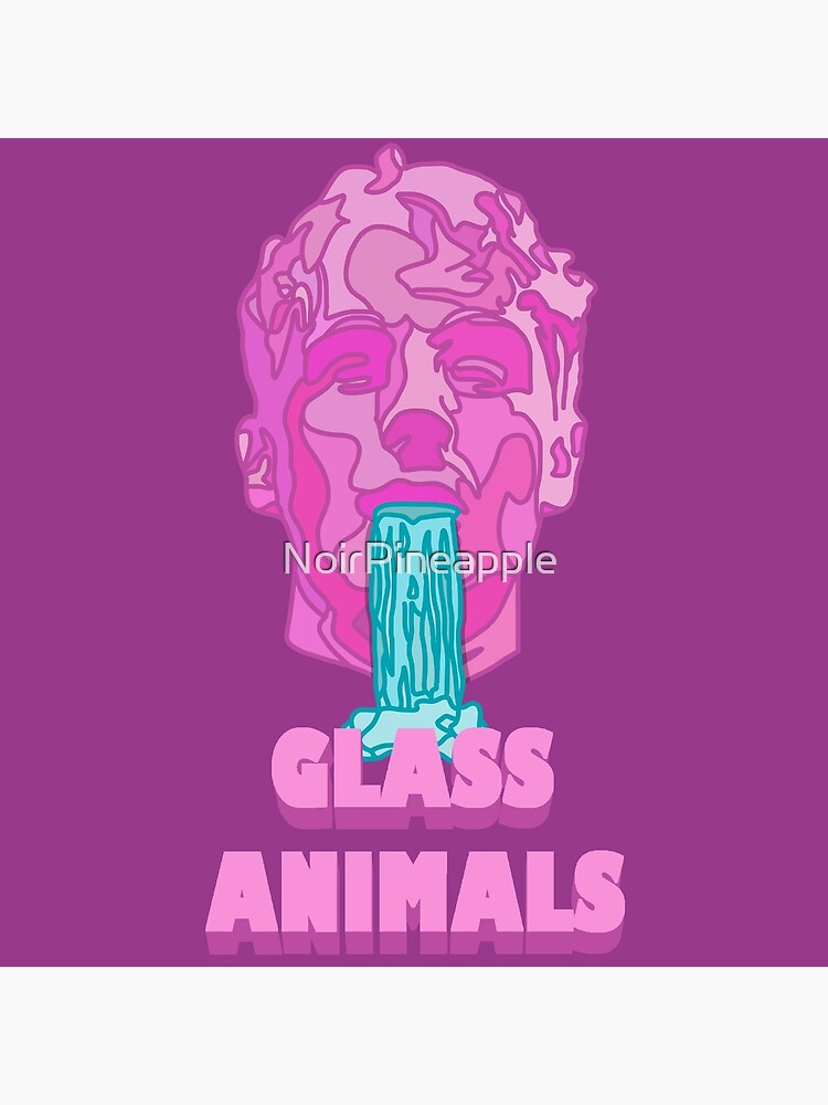 "Glass Animals Soda Waterfalls (Head and Logo)" Poster for Sale by