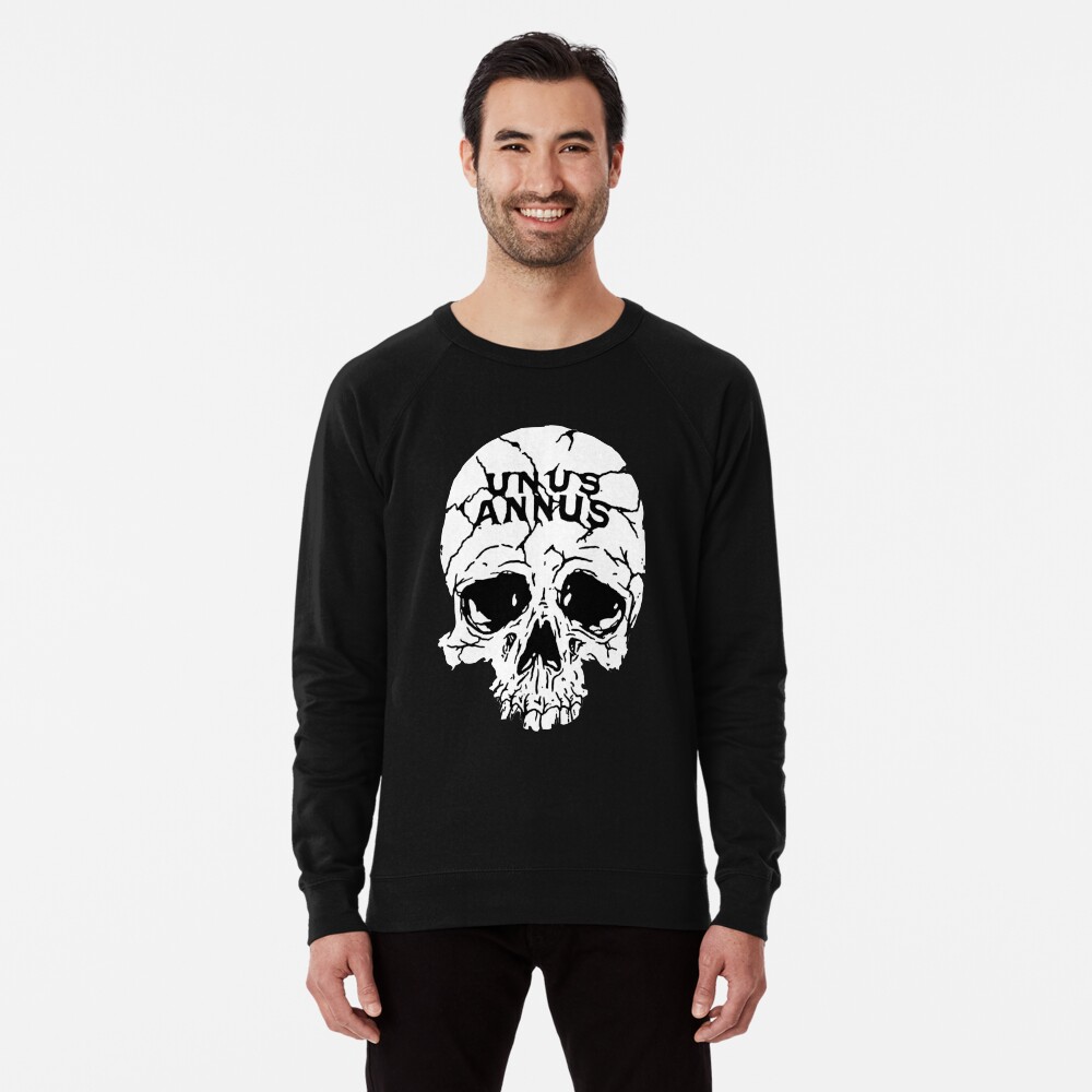 Unus annus sale skeleton crewneck