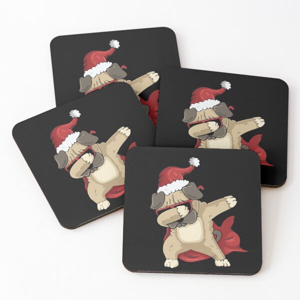 Item preview, Cute Dog dab In A New Year Hat designed and sold by mouad naouiri.
