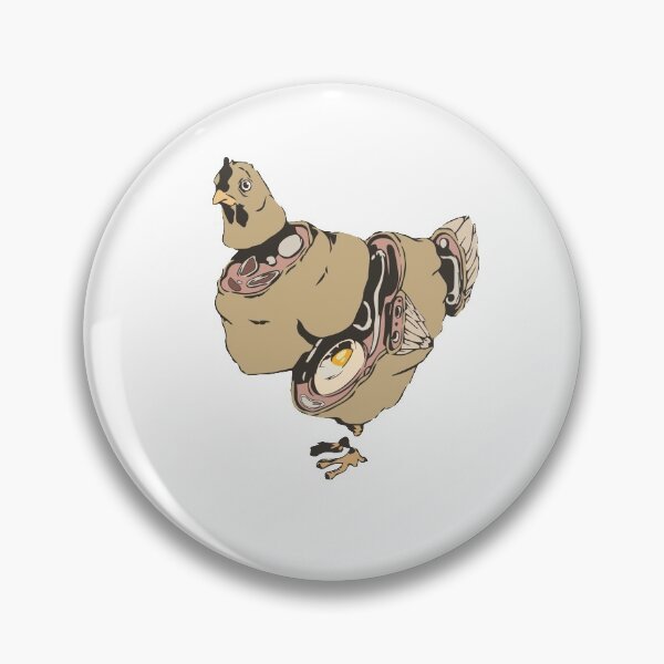 Item preview, zombie chiken designed and sold by catchyyart.
