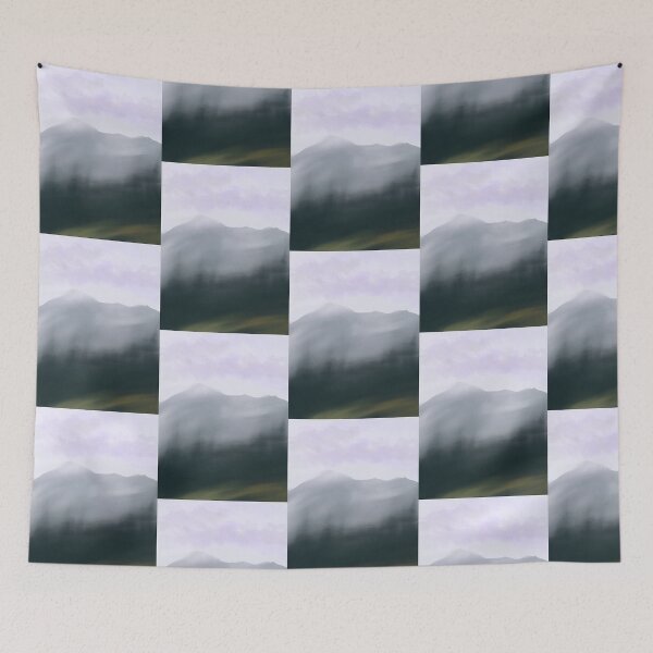 Item preview, Misty Mountain  designed and sold by LoraLoo.