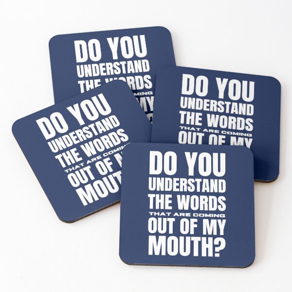 Item preview, "Do You Understand?" Rush Hour Quote designed and sold by Ibrahim-M.