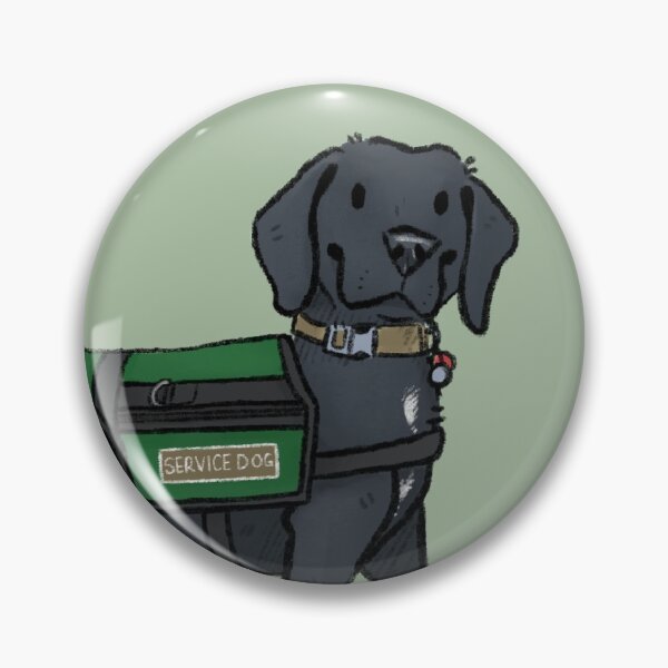 Item preview, Blue the service dog designed and sold by Art-2-d2.