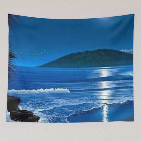 Item preview, Beautiful moon shine on the beach. designed and sold by Lan thi Nguyen.
