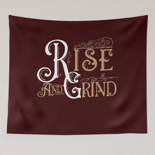 Item preview, Rise and Grind designed and sold by PrintBrint.
