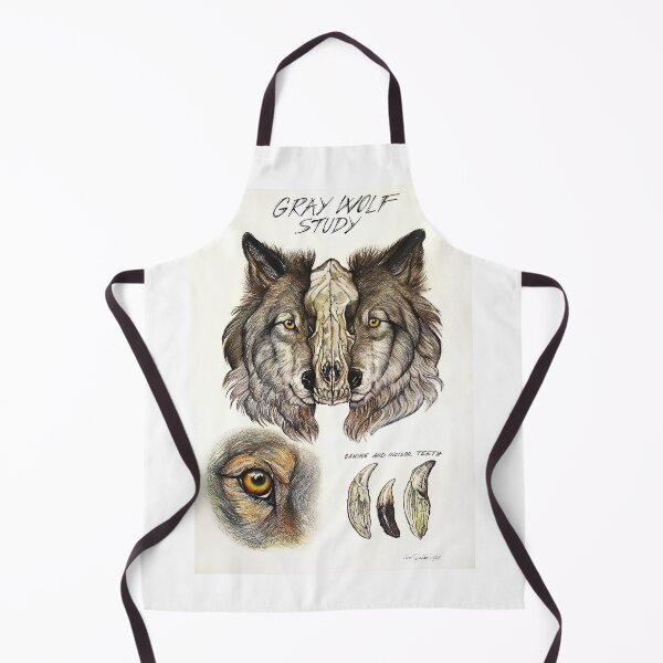 Item preview, Gray Wolf Study designed and sold by Carolwellart.