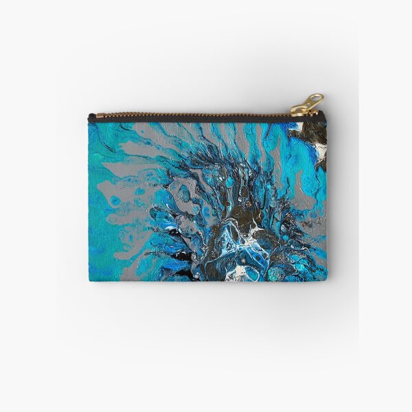 Item preview, Acrylic Pour Art (Metallic Ocean Waves) designed and sold by LisBlancPur.