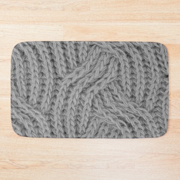 Item preview, Grey Abstract Yarn Aesthetic Pattern designed and sold by Mustard Prophet.