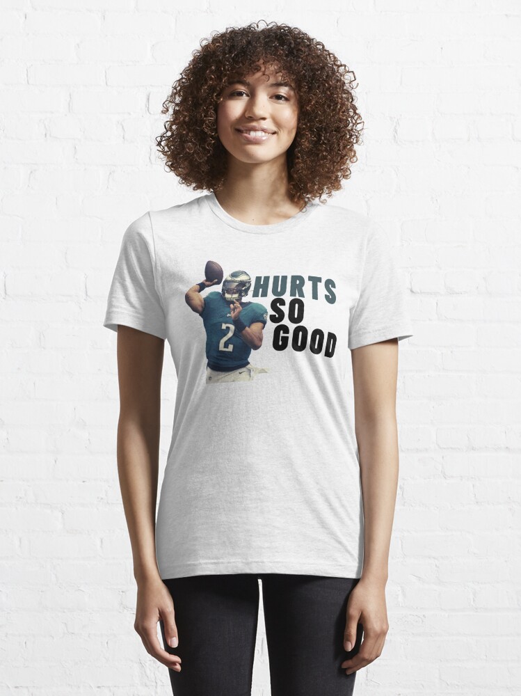 Jalen Hurts “Hurts So Good “ White T Shirt S-2XL. Philadelphia Eagles