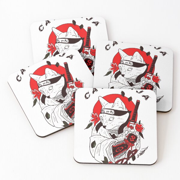 Item preview, Japanese Samurai Cat Ninja ! designed and sold by HURLEYS.