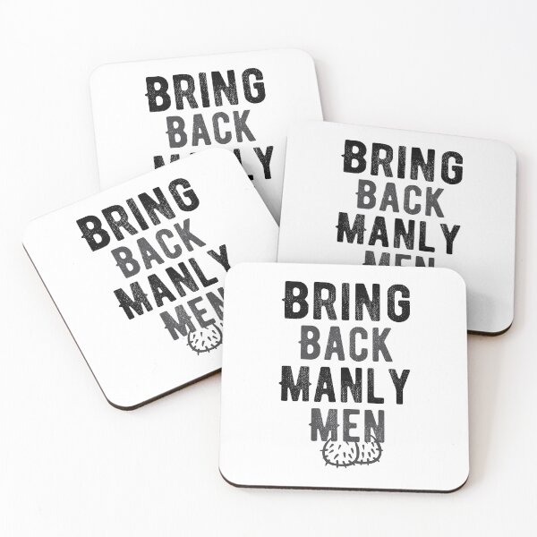 Item preview, Bring Back Manly Men - Strong Man Balls designed and sold by Scratches Tees.