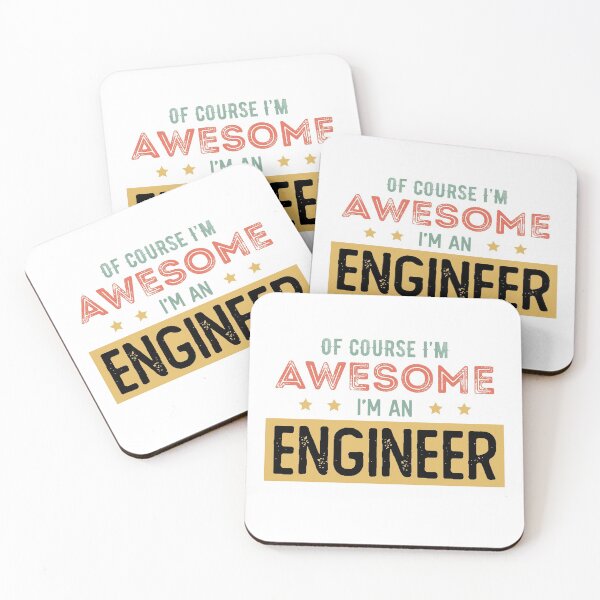 Item preview, Of course I'm awesome, I'm an Engineer  designed and sold by Daniel Lomelí.