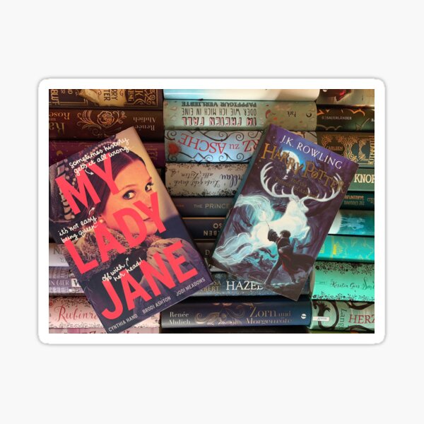 Bookspines Sticker