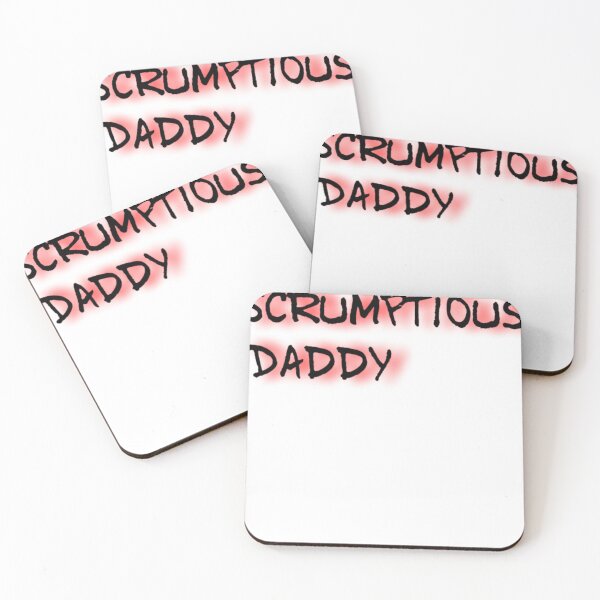 Item preview, Scrumptious Daddy Black Letters With Red Shadow designed and sold by KC-Clothing-Co.