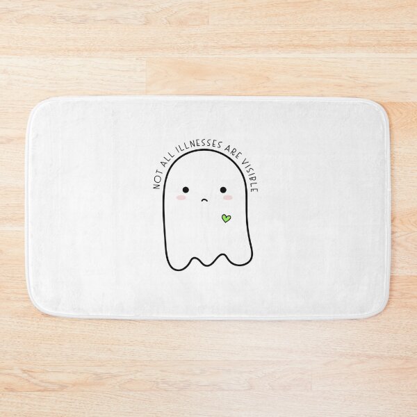 Item preview, Chronic Illness Ghost - 100% of my profits will be donated to my cousin to aid in her fight against lyme disease designed and sold by Ally Ogata.