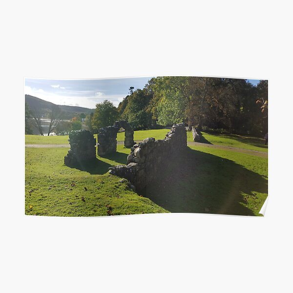 "Dunstaffnage castle ruins Dunbeg Oban Scotland (3)" Poster for Sale by