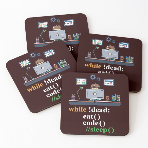 Item preview, Computer Science Python Programmer Eat Code Sleep designed and sold by Hapo Team.