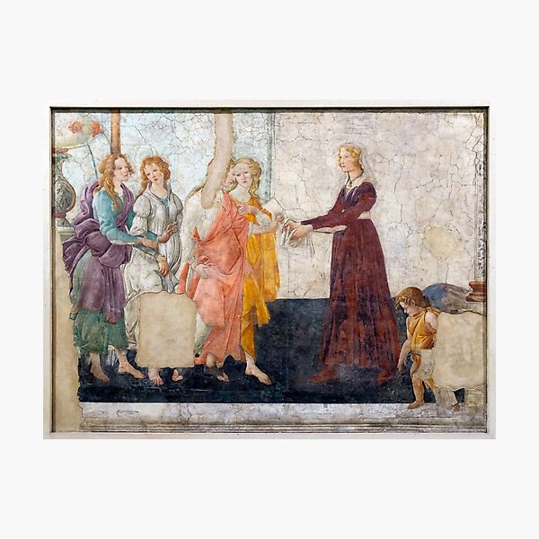 Aperçu de l'œuvre Botticelli Vénus et les trois grâces créée et vendue par Weston  Westmoreland.