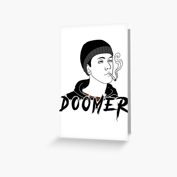 Doomer Girl (SFW Version) | Greeting Card