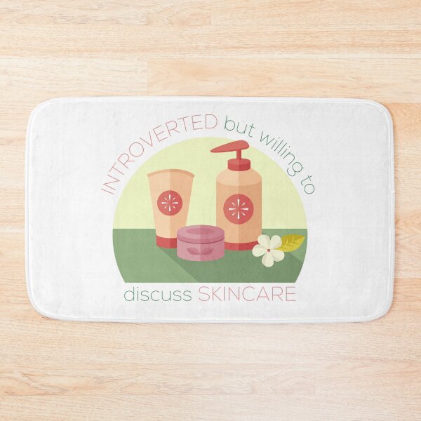 Item preview, Simple Introverted But Willing To Discuss Skincare designed and sold by casualism.