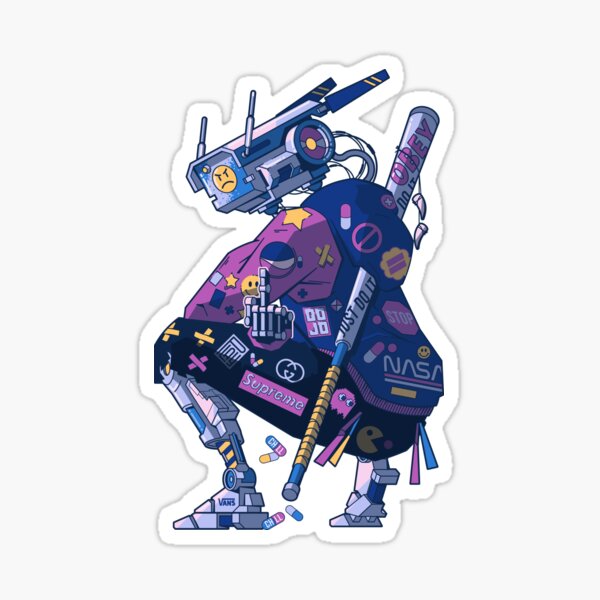 Surveillance Warrior Sticker