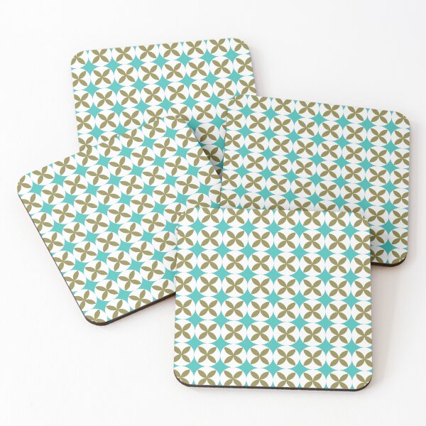 Item preview, Retro pattern - blue designed and sold by Kamaloca.