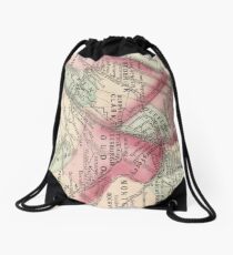 Vintage Map of Northern Virginia (1875) Drawstring Bag