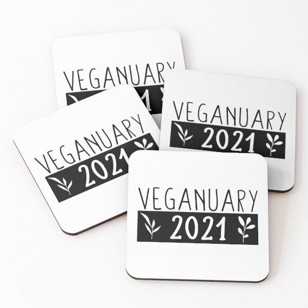 Item preview, Veganuary, 2021, Vegan designed and sold by stickmeok.
