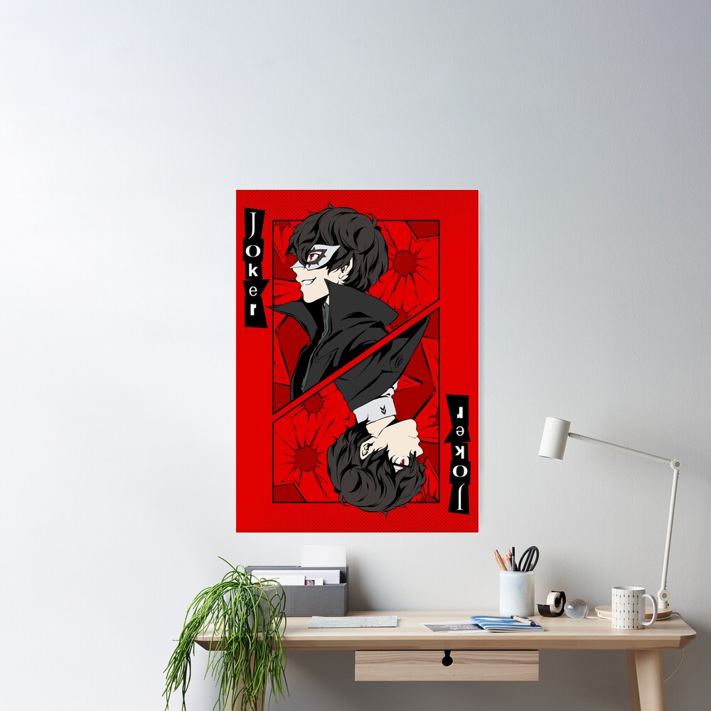 Persona 5 Joker Card Greeting Card by KOSCs