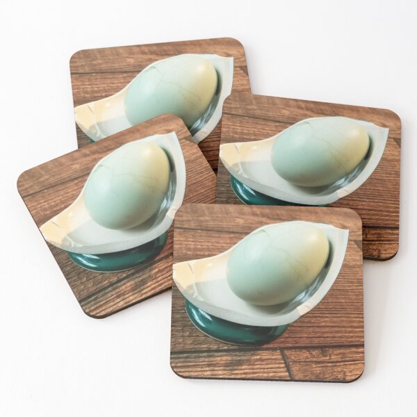 Item preview, Cracked Green Chicken Egg Art designed and sold by gillys.