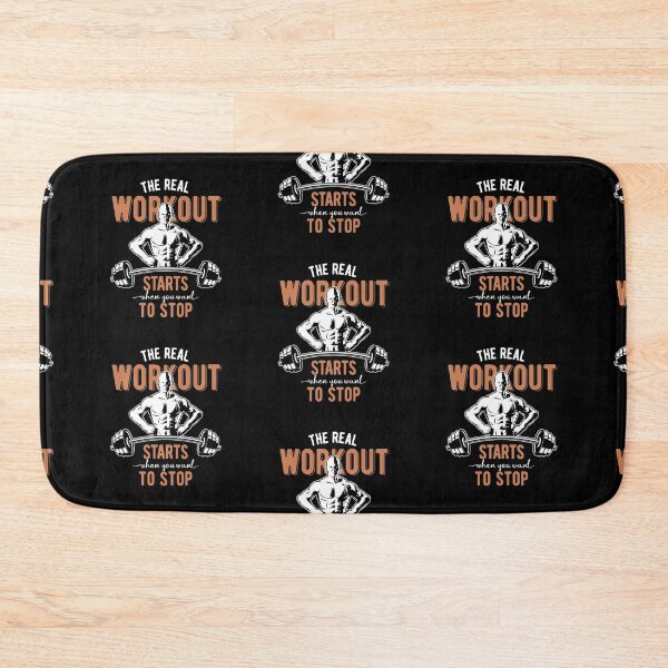 Item preview, The Real Workout Starts When You Want To Stop designed and sold by Sinfamous.