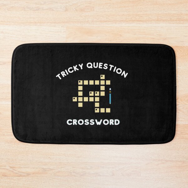 Item preview, Tricky Question Crossword designed and sold by ZAstore.