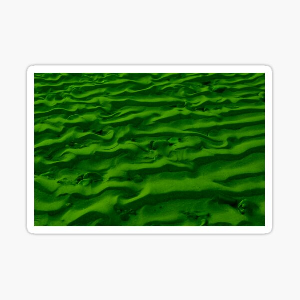 Emerald Sand Sticker
