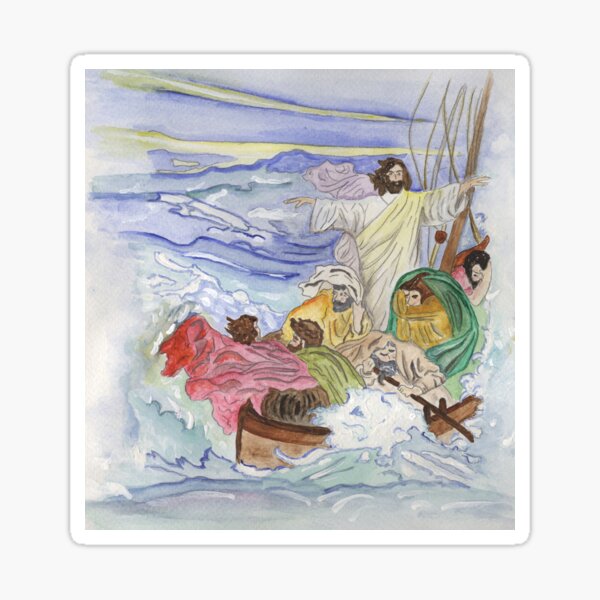 Item preview, Jesus Calms the Storm designed and sold by Anne Gitto.