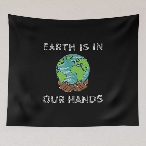 Item preview, Earth in Our Hands Shirt Greta Climate Change Shirt SOS Help Climate Strike Shirt Nature Future Natural Environment Cute Funny Gift Idea designed and sold by EpsilonEridani.
