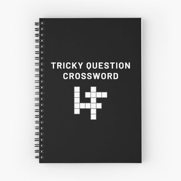 Item preview, Tricky Question Crossword designed and sold by ZAstore.
