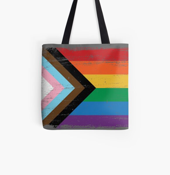 LGBT Tote Bag, Pride Bag, Colorful Bag, Reusable Shopping Bag, Pansexual,  Trans, Gay Pride, Bisexual, Rainbow, Lesbian, 100% Cotton Fashion