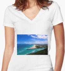 Burleigh Women's Fitted V-Neck T-Shirt