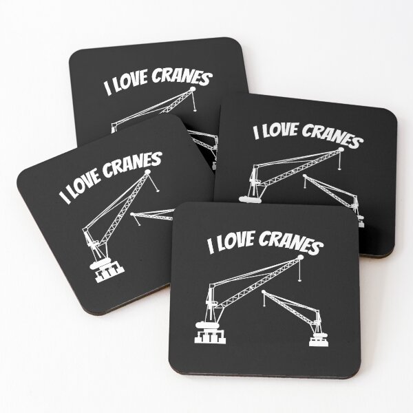 Item preview, I love cranes crane crane operator construction site gift designed and sold by leofel.